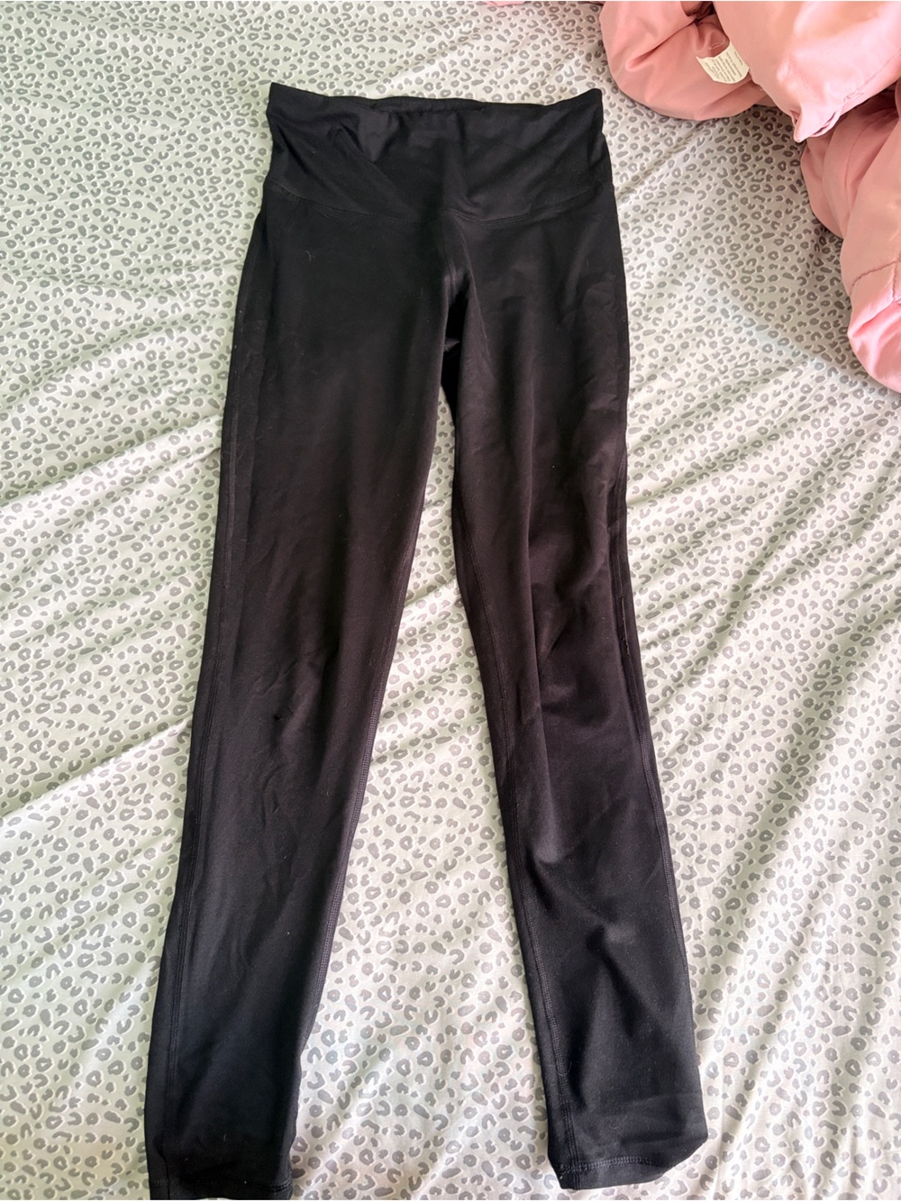 Activewear Black High-Waist Performance Leggings